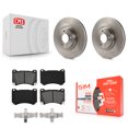 thumbnail image 1 of Transit Auto Front Disc Brake Rotors and Semi-Metallic Pads Kit for Car Hyundai Genesis K8S-100577, 1 of 11