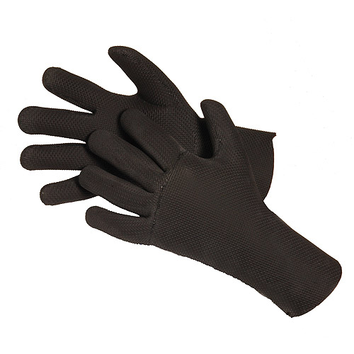 Glacier Glove Fleece-Lined Gloves, Black by DR. SHADE