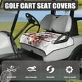 thumbnail image 3 of Whosucclay Elastic Golf Cart Seat Cover for Camping Winter, Breathable Anti-Scratch Golf Cart Seat Protector, Dog Football Flag, 3 of 6