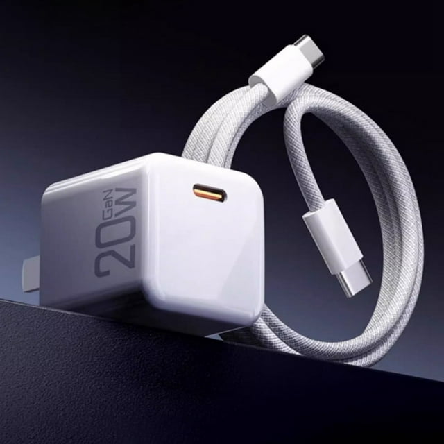 Klonfd Ports Type C Plug Travel Power Adapter Mobile Phone Charger US Plug For IPhone And IPad