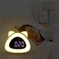 thumbnail image 5 of Toystoory Cat Wake-Up Termómetro Lámpara de reloj de noche con luz LED Decoración del hogar No.1 Toystoory HA026006-01, 5 of 5