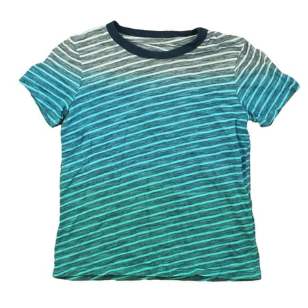 

Pre-owned Rockets Of Awesome Boys Blue | Grey | Stripes | Ombre T-Shirt size: 4T