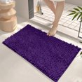 thumbnail image 3 of Ltdhehe 19x31in Kitchen Mat Bathroom Rugs Light Bath Mats Bathroom Rug Non Slip Bathroom Mat Soft Comfortable Furry Durable Thickened Bathroom Rug Machine Washable For Floor 50x80cm, 3 of 3