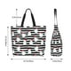 thumbnail image 5 of Balery Cute Chicken Bolsa Tote Estilo Estético con Cremalleras, Bolsa de Hombro, Bolsa de Compras Grande y Plegable, 5 of 8
