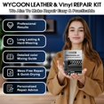thumbnail image 2 of Kit de Reparación de Cuero y Vinilo WYCOON para Muebles y Asientos de Coche, 2 of 8