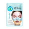 thumbnail image 2 of Collagens Rainbows Of Three Colors Mask Series Hydrating Masks Sakuras Hyaluronic Facial Mask 30ml, 2 of 6