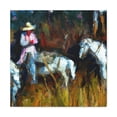 thumbnail image 1 of Grazing Horses, Expression - Canvas, 1 of 10