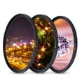 thumbnail image 1 of Kit de filtros Star JJC Variable Star 77 mm para Canon Nikon Sony, 1 of 6