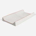 thumbnail image 3 of Bacati - Petals Coral Quilted Muslin Changing Pad Cover, 3 of 10