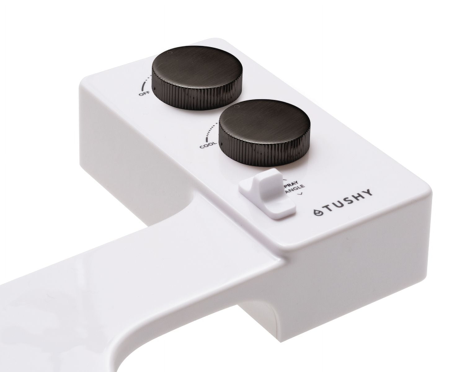 TUSHY Spa Self-Cleaning Warm Water Bidet Attachment with Adjustable Nozzle Angle and Pressure Control, Easy DIY Installation