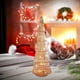 thumbnail image 3 of Luz de noche,Adorno de luz de noche de árbol de Navidad de vidrio,Lámpara decorativa de árbol de Navidad con luz LED,Regalo interior de decoración de escena,Mini decoración de Sunnimix Luz de noche, 3 of 8