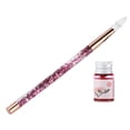 thumbnail image 1 of Glass Pen, Decorative Attractive Glass Calligraphy Pen Elegant Style  For School For Office For Home, 1 of 8