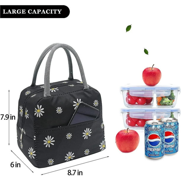 Floral lunch tote on sale