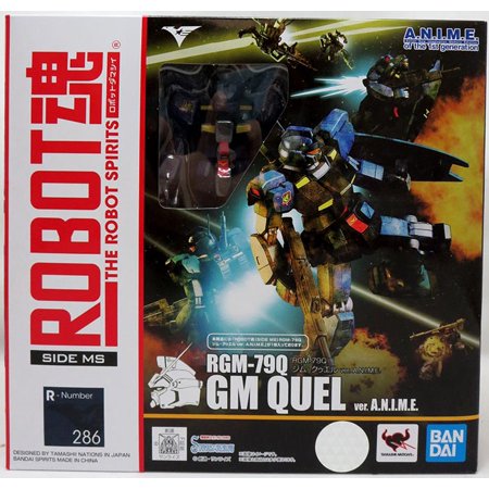 Bandai Robot Spirits Figurina RGM-79Q GM Quel - Action Figure 15 Cm Da Gundam