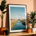 thumbnail image 3 of Highline Canal - California Photography Landscape Nature Rural Scenic Minimalist Desert Black Framed Wall Art Print 12 x 18 inches, 3 of 8