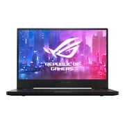 ASUS - 15.6 Gaming Laptop - AMD Ryzen 7 - 16GB Memory - NVIDIA GeForce GTX 1660 Ti Max-Q - 512GB Solid State Drive - Metalic Hairline Black Notebook PC Computer GA502DU-BR7N6