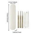 thumbnail image 4 of Grade Blackhead Extraction Tool Kit Blackhead Removal Tool Extractor Removal Kit for Blemishes 7 Piece Removal Tools for Nose Face, 4 of 8