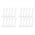 thumbnail image 1 of 20 Piezas 7,8 Pulgadas 1 Oz CucharóN PequeñO Transparente Mini CucharóN para Salsa Manejar PláStico Ponchera CucharóN Cucharas para Servir, 1 of 5