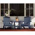 thumbnail image 4 of LINLINPAPA Folding Adirondack Chair, HDPE All-Weather Adirondack Chair, Navy, 4 of 8
