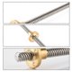 thumbnail image 2 of T8 8mm Stainless Steel Trapezoidal Lead Screw & Brass Nut for 3D Printer 330mm, 2 of 4