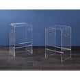 thumbnail image 3 of Nesting Barstools in Chrome - Set of 2, 3 of 3