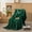 Green271, variant on Iumwxz Blanket, Coral Velvet Throw Blanket 150x200cm with Fashionable Textured Design for All Seasons, Breathable and Comfortable, Easy Care and Maintenance, Durable Soft Material for Home Use