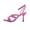 Hot Pink, variant on Multi Strap Open Toe Stiletto Heel Sandals For Women Adjustable Ankle Buckle Party Footwear