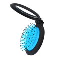 thumbnail image 4 of Qarigey Cepillo plegable portátil 2 en 1 de alta calidad para mujeres y niñas, cepillo de masaje para el cabello de viaje Pinceles de maquillaje y herramientas, 4 of 4