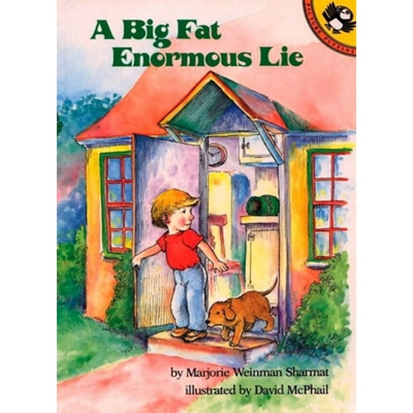 Pre-Owned A Big Fat Enormous Lie (Paperback 9780140547375) by Marjorie Weinman Sharmat