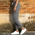 thumbnail image 5 of TAGOLD Womens Full Length Pants UPF50+ Solid Color Dry Sun Protection Pocket Hiking Pants, 5 of 5