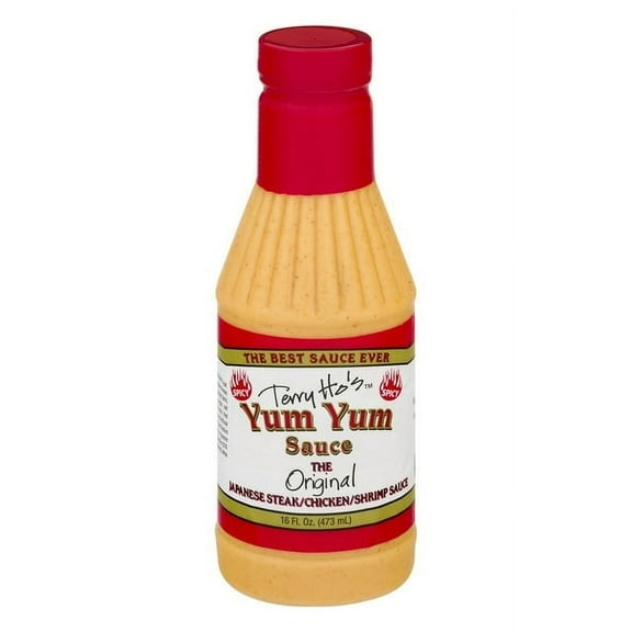 Terry Ho's Yum Yum Sauce Spicy 16 fl oz Gluten-Free (Pack of 2)