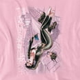 thumbnail image 2 of JLA Catwoman #1 Women's T Shirt, Pink, Large, 2 of 6