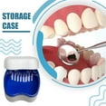 thumbnail image 4 of Justharion PE Made Denture Container Odorless And Non-toxic Teeth Storage Solution High-end Texture Denture Box, 4 of 6