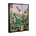 thumbnail image 3 of Stupell Industries Beverly Hills Tropical Vacation Graphic Art Jet Black Floating Framed Canvas Print Wall Art, Design by Amelia Noyes, 3 of 6