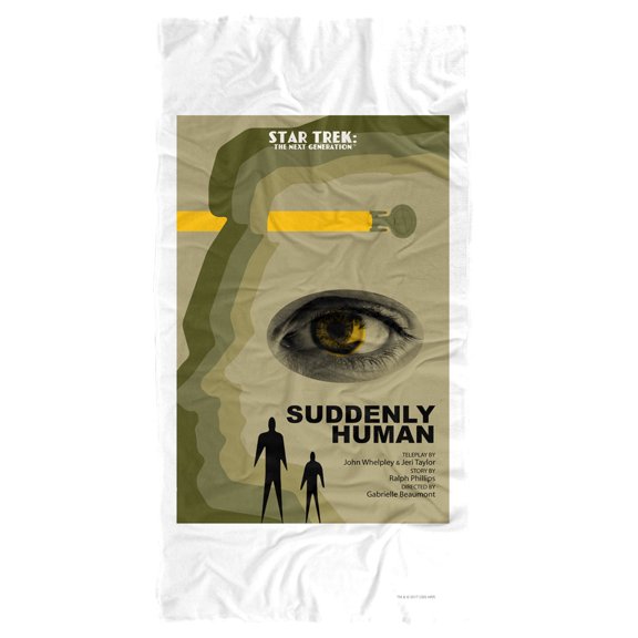 Star Trek Beach Towel, 30"x60" TNG Season 4 Episode 4 Beach Towel