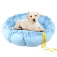 thumbnail image 3 of Pet Winter Bed Elastic Drawstring Adjustable Puppy Bed Cushion Cat Sleeping Pad, 3 of 7
