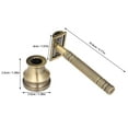 thumbnail image 2 of Manual Metal Shaving Kit with Razor Stand - Unisex Design, Silver/Bronze Color Options - Blade Not Included - Compact Size (Razor: 4.17x1.57in, Stand: 1.38x1.38in) - 180g Package Weight - Ideal, 2 of 6