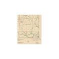 thumbnail image 2 of Topographical Map - Tuscola Texas Quad - USGS 1967 - Vintage Wall Art, 2 of 4