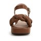 thumbnail image 4 of Sandalias de mujer Casual Color sólido Estilo romano Hebilla Correa en el tobillo Tacones altos gruesos Zapatos de punta cuadrada Wmkox8yii nm2296, 4 of 9