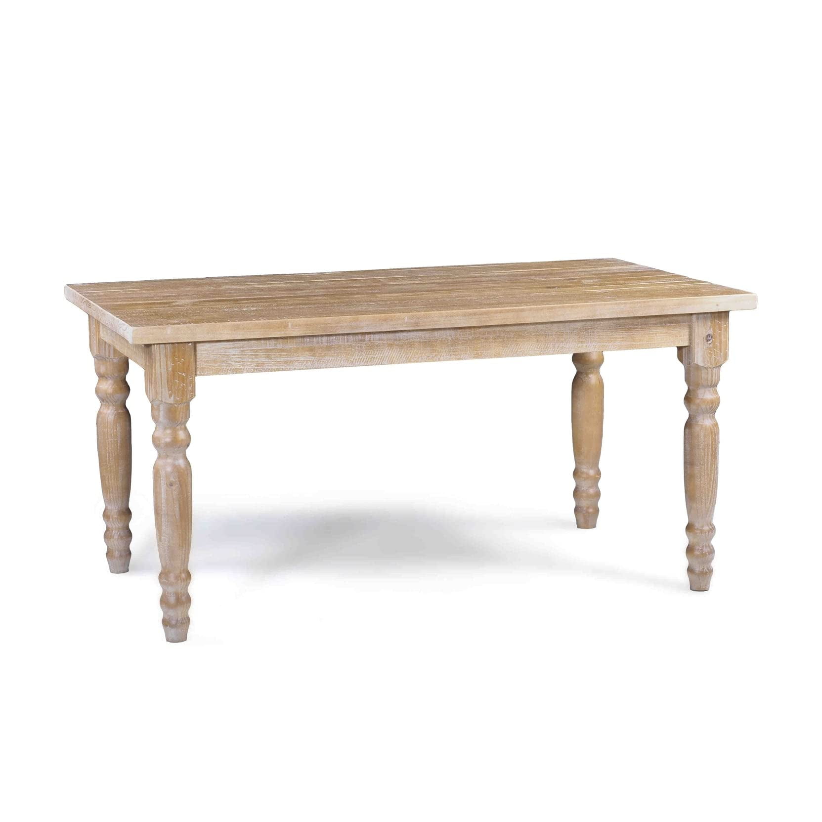 Grain Wood Furniture Valerie Original Solid Wood 63" Dining Table, Driftwood