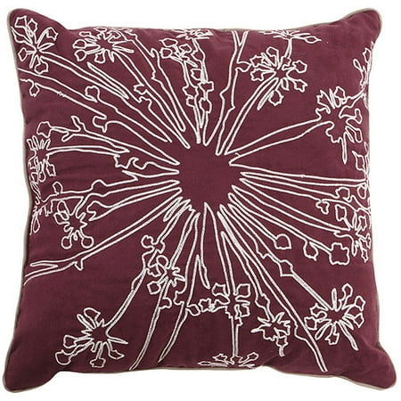 Hometrends Shona Collection Square Decorative Pillow