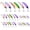Brightly, variant on Fishing Spoons Lures Brightly Metal Casting For Bass Trout