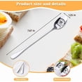 thumbnail image 2 of Barista Gifts Spoons for Women Men Coffee Lovers Engraved Coffee Spoon Birthday Christmas Gift Barista's Stainless Steel Spoon Baristas Spoons Baristas New Beginning Gifts for Women Men, 2 of 7