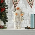 thumbnail image 5 of Euaioeiu Standing Santa Claus Doll for Christmas Decorations, 7x4x12 Inches Polyester Figurine with Festive Details, Home Decoration Gift for Indoor Display, 5 of 6