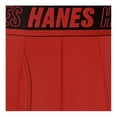 thumbnail image 3 of Boxer Hanes para hombre, Regular Mesh Sport Negro y Rojo 2 Piezas Talla G, 3 of 4
