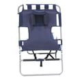 thumbnail image 6 of Ostrich Chaise Beach Chair & Backpack Chaise Lounge Chair, Navy Stripes, 6 of 11