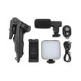 thumbnail image 3 of Tripie 3 en 1 Gadgets&Fun Video Making micrófono y luz led, 3 of 5