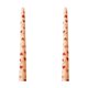 thumbnail image 2 of Velas Cónicas Largas Estampadas (Paquete de 2) | 25 Cm de Cera Mixta, Decoración Romántica para Cenas a La Luz de Las Velas de Boda | Velas de Varilla Coloridas, Elegantes y Sin Aroma para Fiestas En, 2 of 6