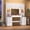 61.4" Large White, variant on Blotout 62'' Large Vanity Desk with 2 RGB Glass Cabinets, Power Outlet, Glass Top, 11 LED Bulbs, 6 Translucent Drawers, 3 Lights Mode LED Mirror, Bedroom Makeup Vanity for Women, Girls