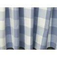 thumbnail image 2 of Fabric Mart Direct Blue Bell, White Cotton Fabric By The Yard, 55 inches or 140 cm width, 1 Yard Blue Cotton Fabric, Gingham Checks, Upholstery Drapery Shower Curtain Wholesale Fabric, 2 of 5